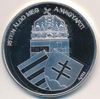 DN "Nemzetünk nagyjai - Ybl Miklós" Ag emlékérem tanúsítvánnyal (15g/0.333/35mm) T:PP fo