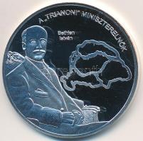 DN "Nemzetünk nagyjai - Bethlen István" Ag emlékérem tanúsítvánnyal (15g/0.333/35mm) T:PP apró felületi karc