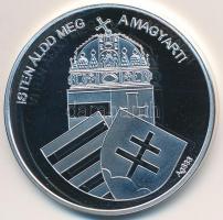 DN "Nemzetünk nagyjai - Bethlen István" Ag emlékérem tanúsítvánnyal (15g/0.333/35mm) T:PP ...