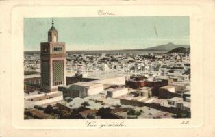 Tunis, Vue générale / general view with the Al-Zaytuna Mosque (EK)