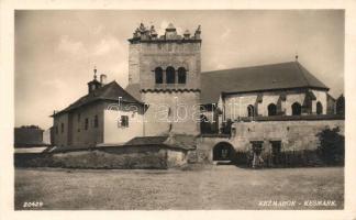 Késmárk, Kezmarok; 13 db RÉGI városképes képeslap, többek között a szövőgyár, az Evangélikus templom...