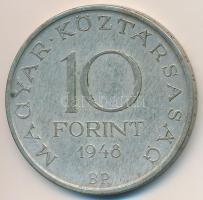 1948. 10Ft Ag "Széchenyi" T:2- kis ph