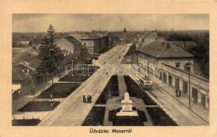 15 db VEGYES, azaz régi és modern városképes képeslap, többek között Hegyfalu, Monor, Graz és Bécs, ...