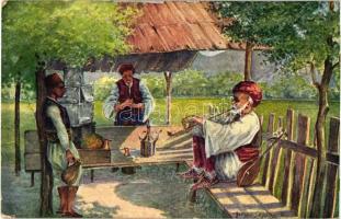 Bosnia and Hercegovina, folklore, cafe