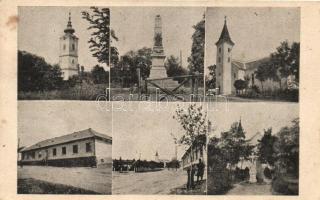 11 db RÉGI városképes és motívum képeslap, köztük 2 modern lappal, a Történelmi Magyarország városai...