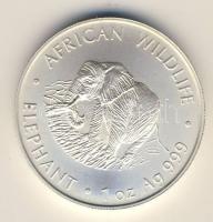Zambia 2000. 5000Kv/1oz Ag "Elefánt" T:1