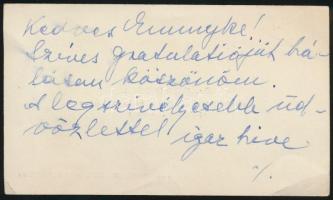 1934 Bp., Dr. Groó Béla a Margitszigeti Gyógyfürdő és Szanatórium igazgató főorvosának levele Pekár ...