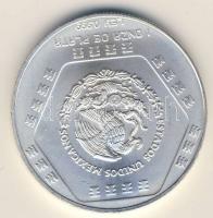 Mexikó 1994. 5$/1oz "Chaac-Mool" Ag T:1