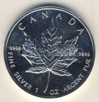 Kanada 1998. 5$/1oz Ag "Juharlevél" T:PL