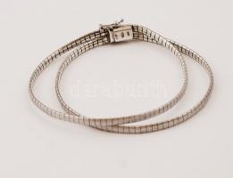 Ezüst  karkötő,  Ag., nettó: 14,1gr., jelzett (svéd),  20cm / Silver bracelet, Ag, net. 14,1gr, marked,20cm