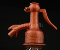 "A szódavíz feltalálója Jedlik Ányos 1826", feliratos régi szódásüveg, Fővárosi Ven-Ko-Ka,...