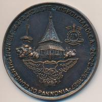 1987. "10. Pannonia Motorostalálkozó - Mickolctapolca" Br emlékérem (51mm) T:2