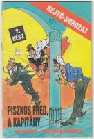 cca 1960-1970 2 db Rejtő-képregény: Piszkos Fred, a kapitány 1-2. füz., papírkötésben, jó állapotban