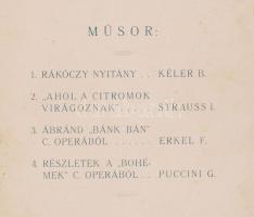 1921 Pécs Pannónia szálloda: A kormányzó látogatása alkalmából tartott díszebéd menükártyája, Horthy...