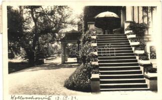 1934 Volesovice u Kamenice (Praha-vychod), Wolleschowitz; Zamek / castle, photo