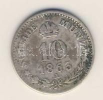 Ausztria 1863A 10Kr Ag T:3