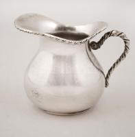 Ezüst tejszínes kiöntő, Ag., nettó: 85gr., jelzett, m:7cm/Silver milk jug, Ag, net.. 85gr, marked, m: 7 cm