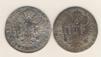 Ausztria 1795A 6Kr Ag (2x) T:3,3/4