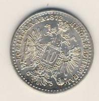 Ausztria 1872. 10Kr Ag T:1