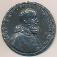 DN Granvelle bíboros ón replika érem (41mm) T:2 ph. ND Granvelle cardinal tin replica medal (41mm) C:XF edge error