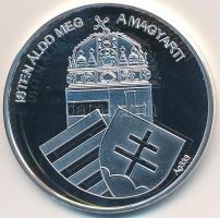 DN "Nemzetünk nagyjai - Hajós Alfréd" Ag emlékérem tanúsítvánnyal (15g/0.333/35mm) T:PP