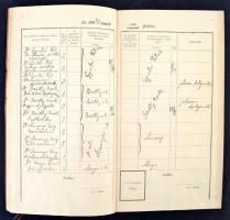 1897 Bölcsészhallgató leckekönyvének utólagos másolata