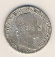 Ausztria 1858A 1/4Fl Ag T:3/3-