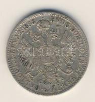 Ausztria 1858A 1/4Fl Ag T:3+/3