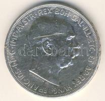 Ausztria 1909. 5K Ag T:3 ph