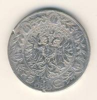 Ausztria 1909. 5K Ag T:3 ph