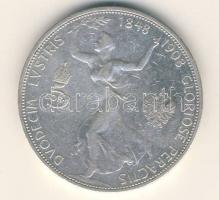 Ausztria 1909. 5K Ag "1848-1908 - Jubileum" T:3