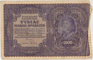 Lengyelország 1919. 1000M (2x) T:III,III-
Poland 1919. 1000 Marek (2x) C:F,VG