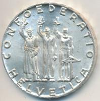 Svájc 1941B 5Fr Ag "Konföderáció 650 éves" T:2
Switzerland 1941B 5 Francs Ag "650th ...