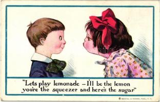 Lets play lemonade, Ill be the lemon youre the squeezer and heres the sugar / children humour, Reinthal & Newman No. 159.  (wet damage)