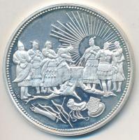 Csóka Zsuzsanna (1962-) 1996. "Millecentenárium Honfoglalás 896-1996" Ag emlékérem sorszám...