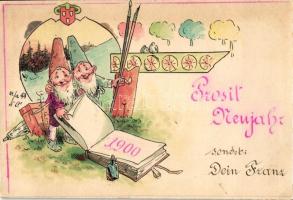 1899 New Year, dwarves (cut)