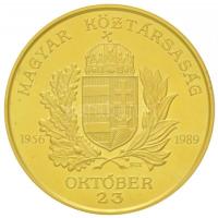 Bognár György (1944-) 1990. "Magyar Köztársaság 1956-1989. Október 23. / Hazádnak rendületlenül...