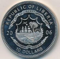 Libéria 2006. 10$ "Szabadság pillanatai - Szlovák felkelés 1944" multicolor, tanúsítvánnya...