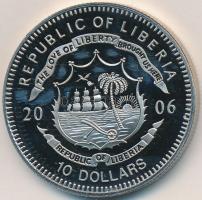 Libéria 2006. 10$ "Szabadság pillanatai-Huszita felkelés 1419" multicolor, tanúsítvány T:P...