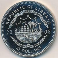 Libéria 2006. 10$ "Szabadság pillanatai-Apartheid vége 1989" multicolor, tanúsítvány T:PP ...