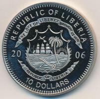 Libéria 2006. 10$ "Protestáns reformáció 1517" multicolor, tanúsítvánnyal T:PP ujjlenyomat...