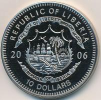 Libéria 2006. 10$ "Szabadság pillanatai - Normandiai partraszállás 1944.6.6." multicolor, ...