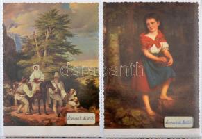 200 db MODERN művészlap albumban / 200 modern art postcard in album