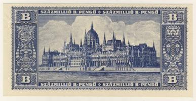 1946. 100.000.000B.-pengő "kék" T:I