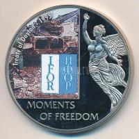 Libéria 2006. 10$ "Szabadság pillanatai - Dayton-i szerződés 1995" multicolor T:PP  Liberia 2006. 10 Dollars "Moments of Freedom-Treaty of Dayton 1995" multicolor C:PP