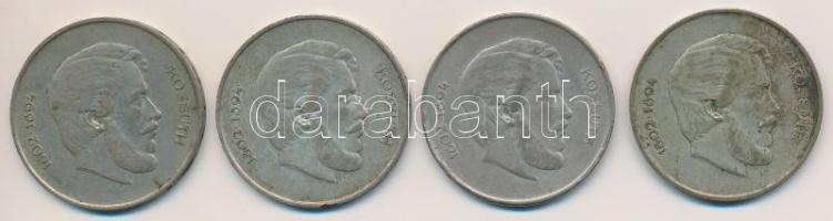 1947. 5Ft Ag "Kossuth" (4x) T:2-,3