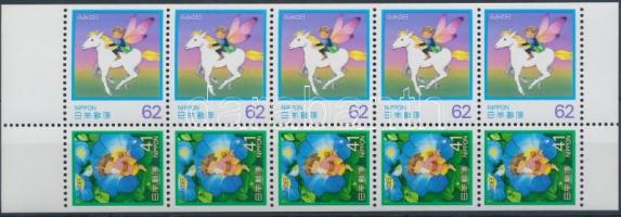 Correspondent day stampbooklet sheet, Levelezőnap bélyegfüzetlap