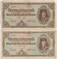 1945. 50P (4x) T:III