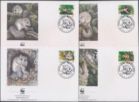 WWF: Pele sor + 4 db FDC WWF: Pele set + 4 FDC