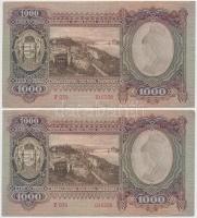 1943. 1000P (2x) sorszámkövetők T:III
